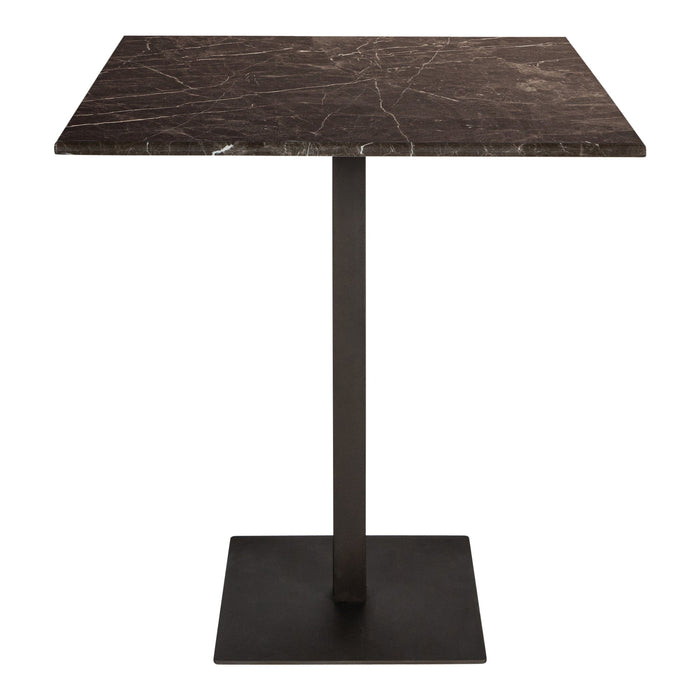 Plaza Restauranttisch | Brauner Marmor