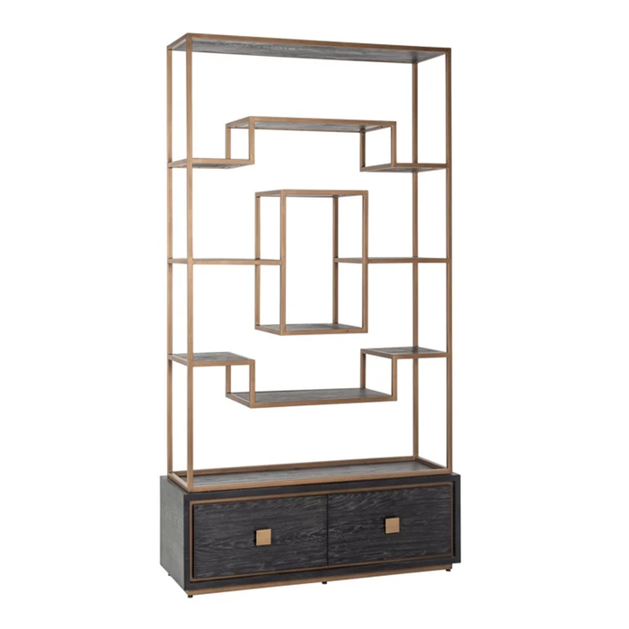 Wandschrank Hunter | Graue Eiche