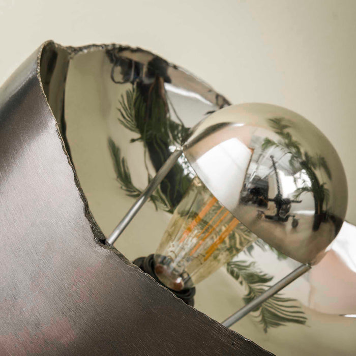 Tischleuchte Mirror | Ø 36 | Schwarzes Metall