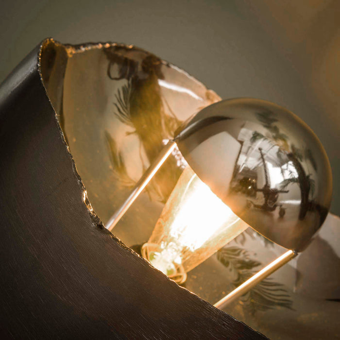 Tischleuchte Mirror | Ø 36 | Schwarzes Metall