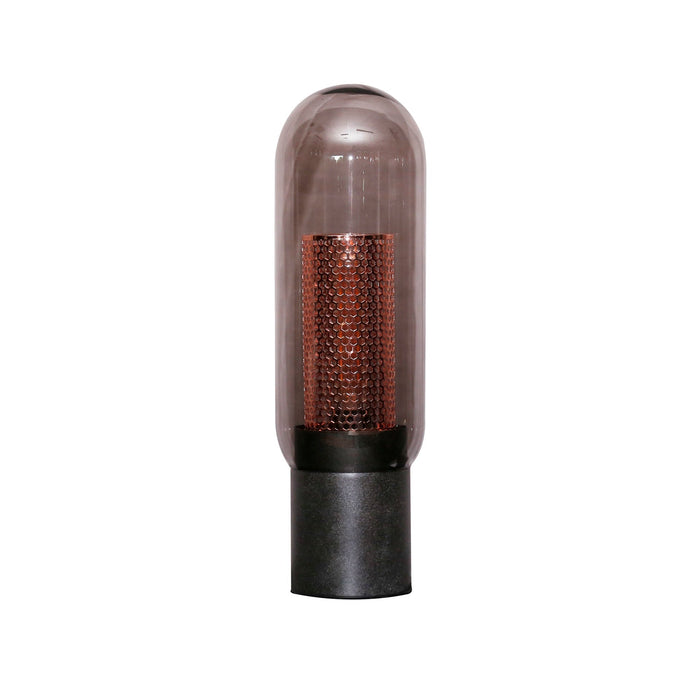 Tischlampe Honeycomb | Graues Kopra