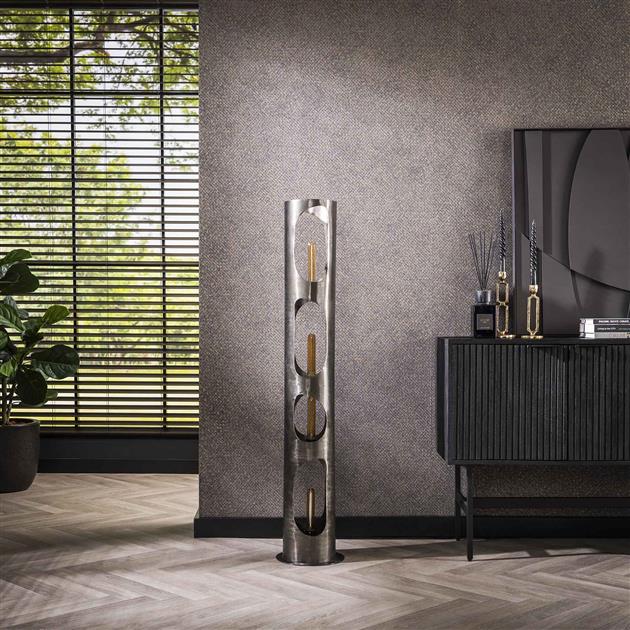 Stehleuchte Alexander XL | Schwarzes Metall