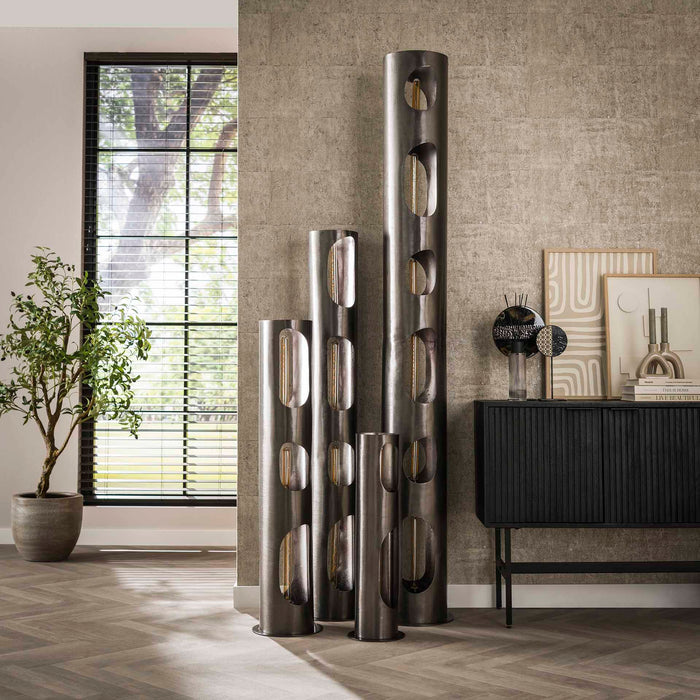 Stehleuchte Alexander XL | Schwarzes Metall