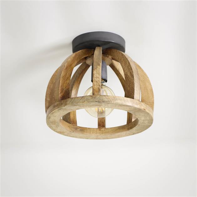 Deckenleuchte Pip | Mangoholz
