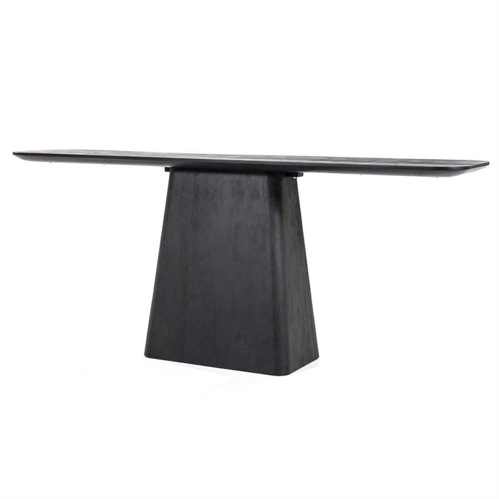 Beistelltisch Aron | Schwarzes Mangoholz