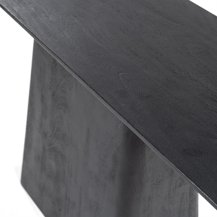 Beistelltisch Aron | Schwarzes Mangoholz