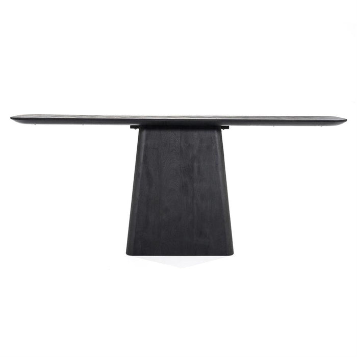 Beistelltisch Aron | Schwarzes Mangoholz