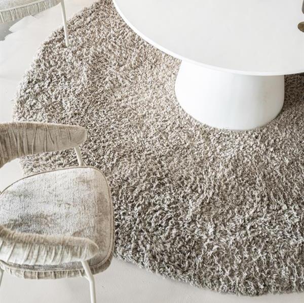 Teppichmuster Fez | Taupe aus Polyester