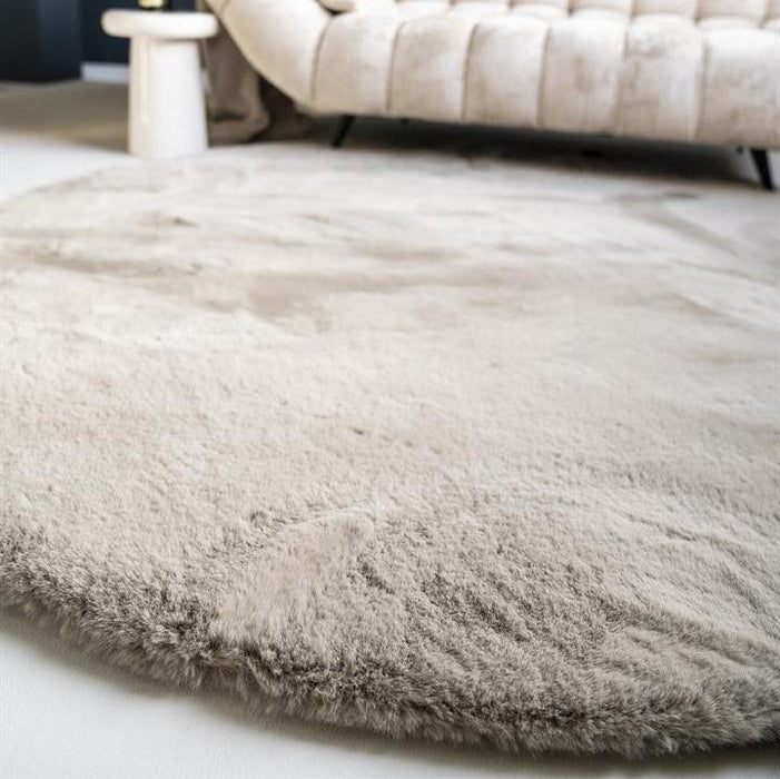 Teppich Zena | Rund aus Polyester