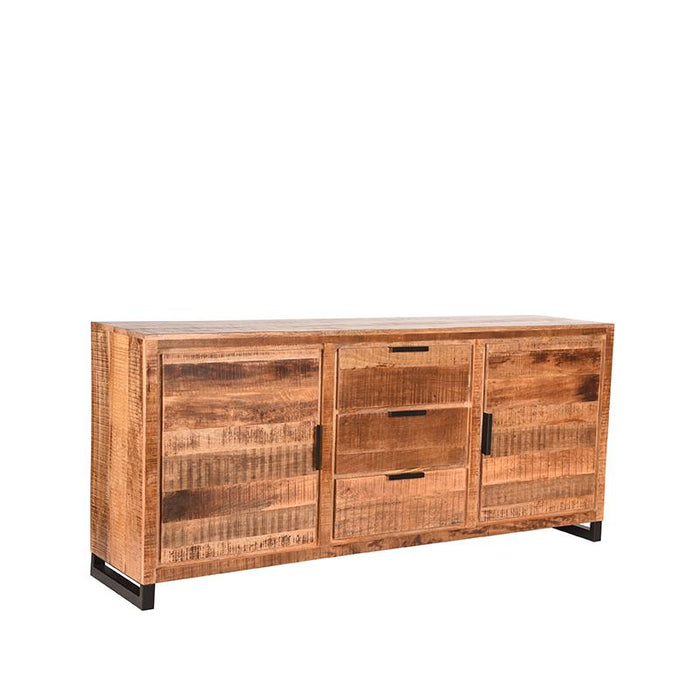 Schrank Glasgow | Naturfarbenes Mangoholz