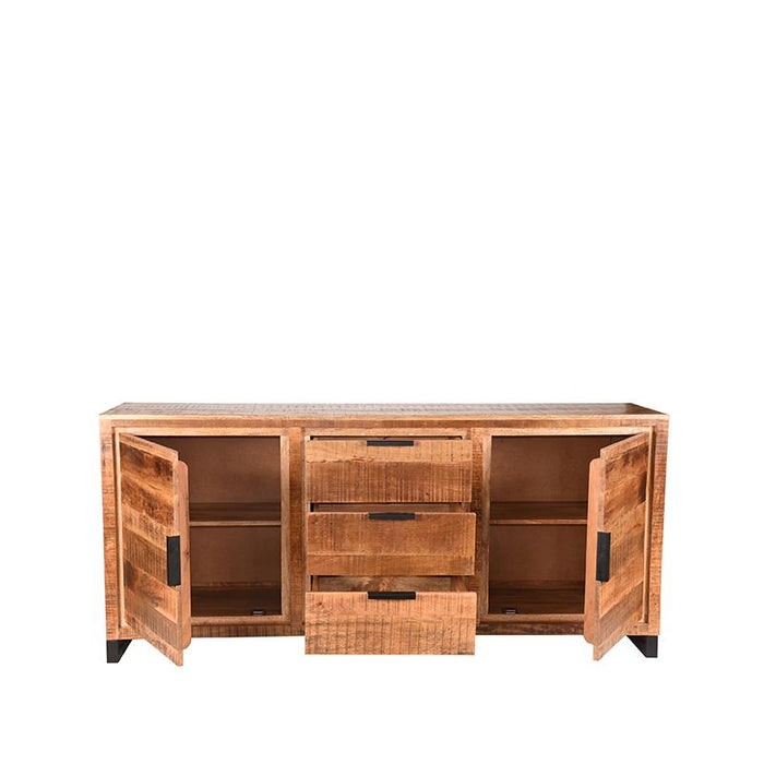 Schrank Glasgow | Naturfarbenes Mangoholz