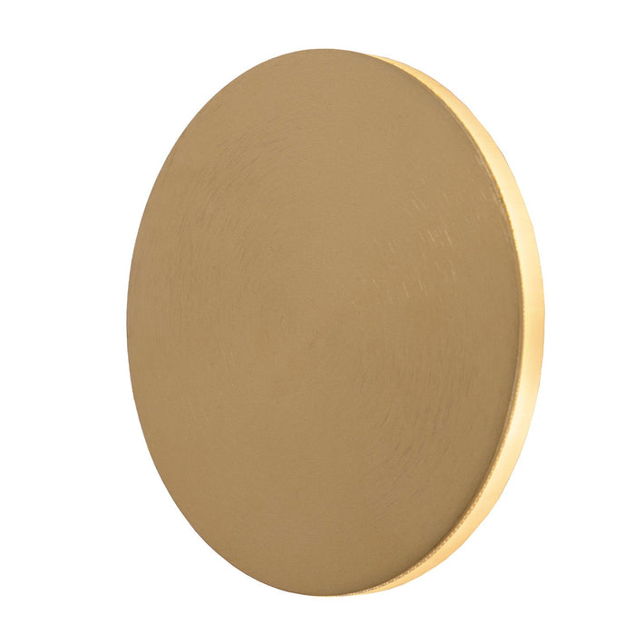Wandleuchte Eklyps LED | Ø 15 cm | 6 W | Mattgold