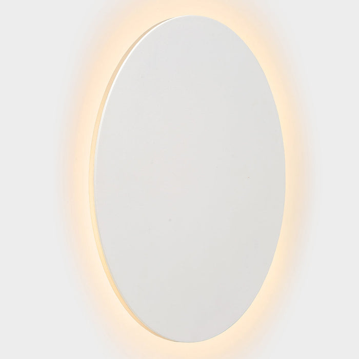 Wandleuchte Eklyps LED | Ø 25 cm | 8 W | Weiß