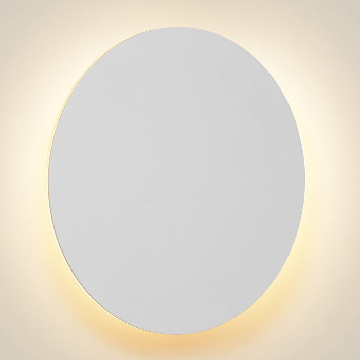 Wandleuchte Eklyps LED | Ø 25 cm | 8 W | Weiß