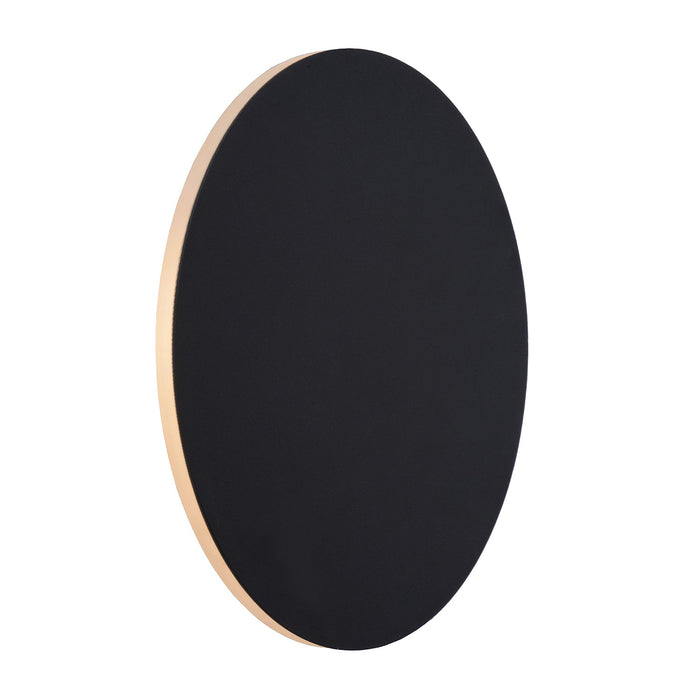 Wandleuchte Eklyps LED | Ø 25 cm | 8 W | Schwarz