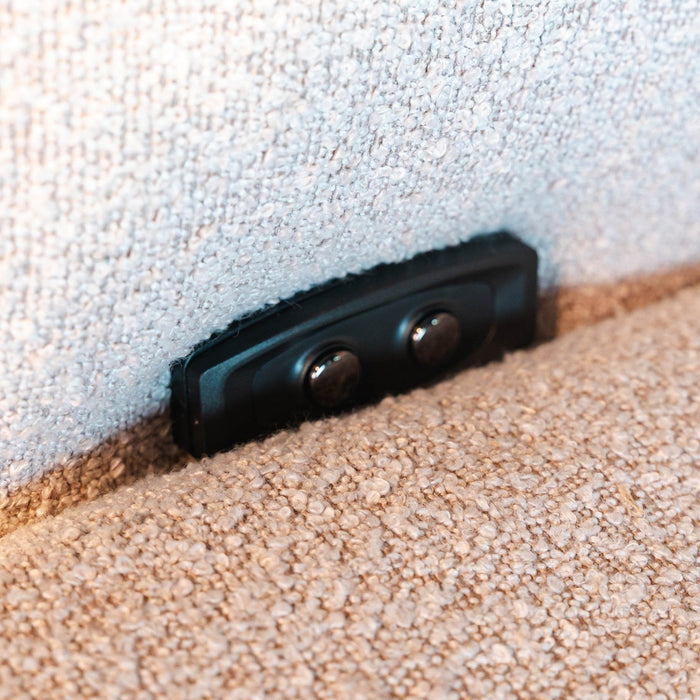 Elektromedialer Sessel Stockholm | Natur Bouclé