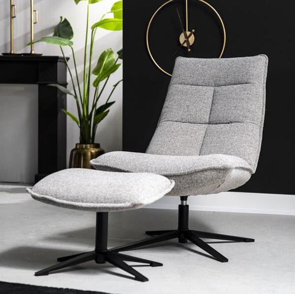 Marcus Relaxsessel | Graues Polyester