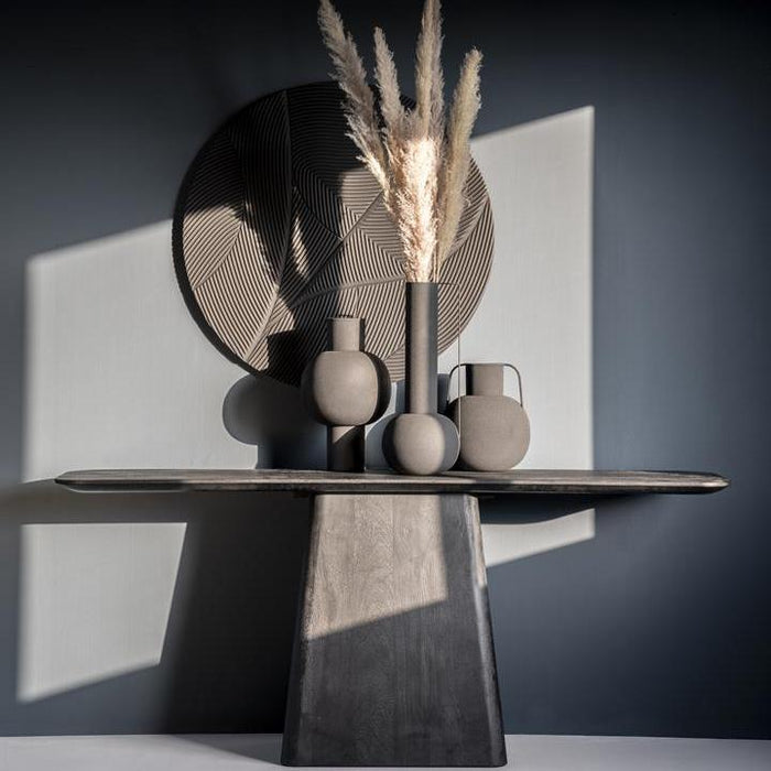 Beistelltisch Aron | Schwarzes Mangoholz