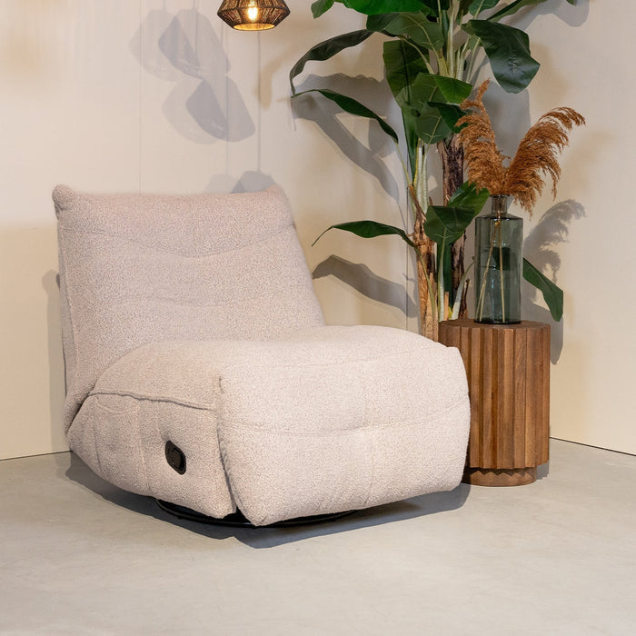 Relaxsessel Take It Easy | Natürliches Bouclé