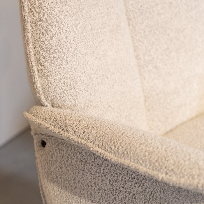 Relaxsessel Verdal | Naturfarbenes Bouclé