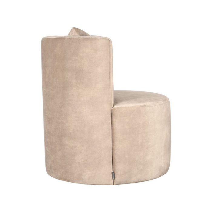 Evy Sessel | Sandfarbener Samt
