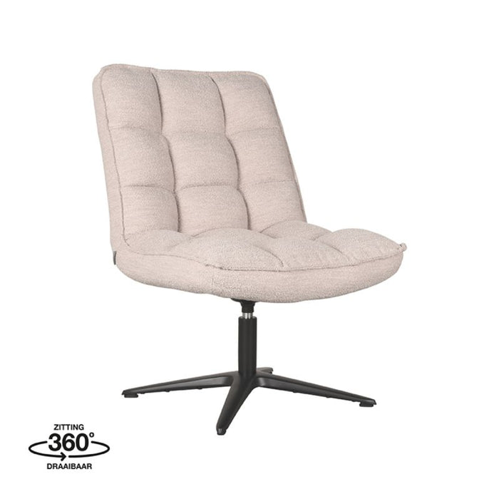 Sessel Vince | Naturfarbenes Bouclé