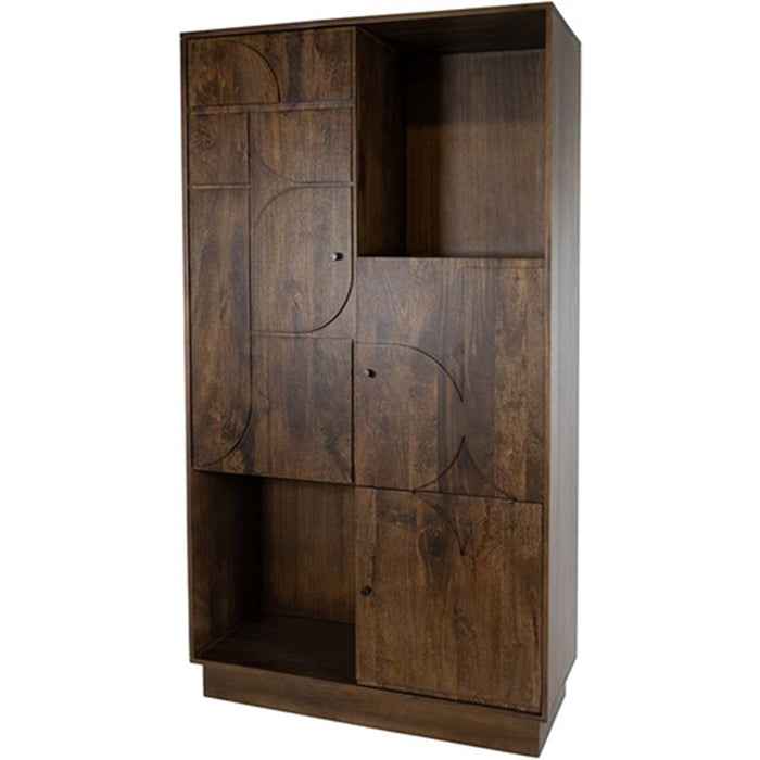 Wandschrank Cape Town | Mango und Walnuss