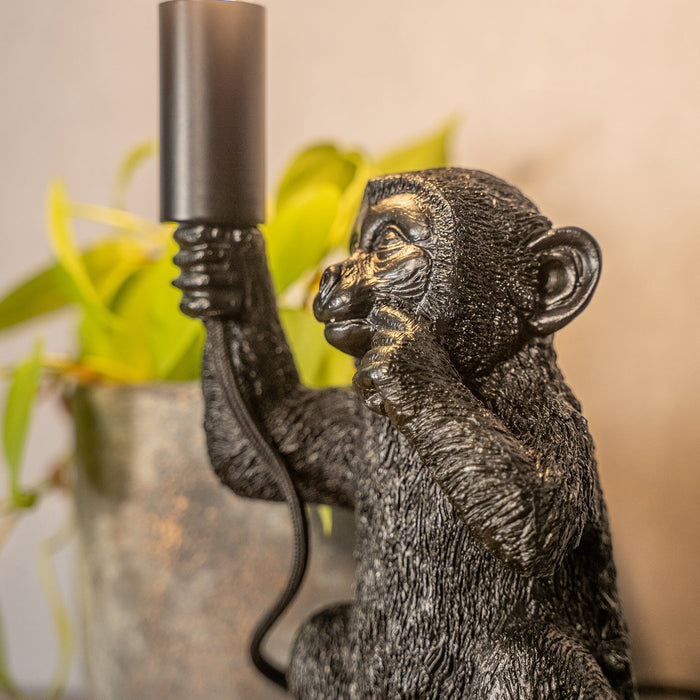 Tischleuchte Monkey | Schwarz 41,5