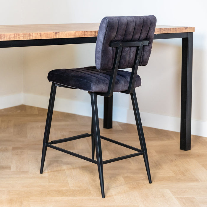 Hocker Vicenza | Gold-Anthrazit