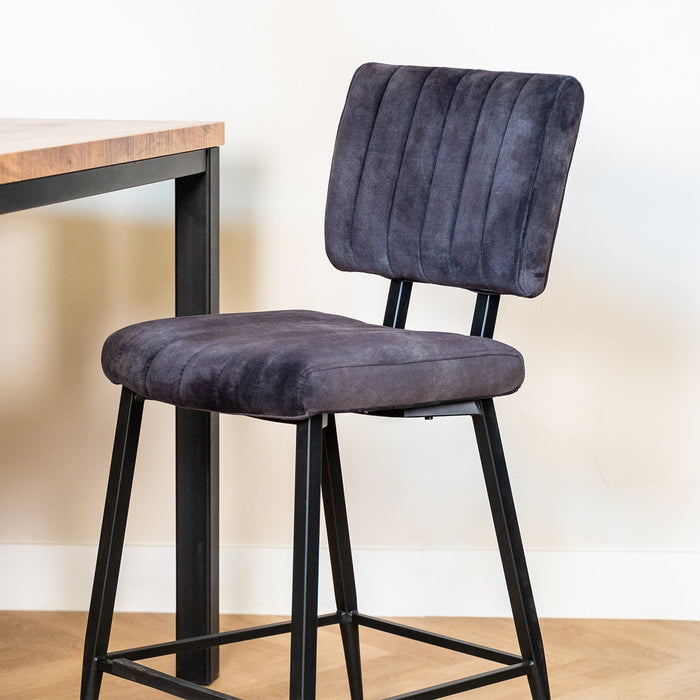 Hocker Vicenza | Gold-Anthrazit