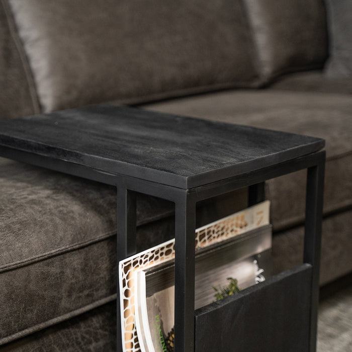 Laptoptisch Yara | Schwarzes Mangoholz