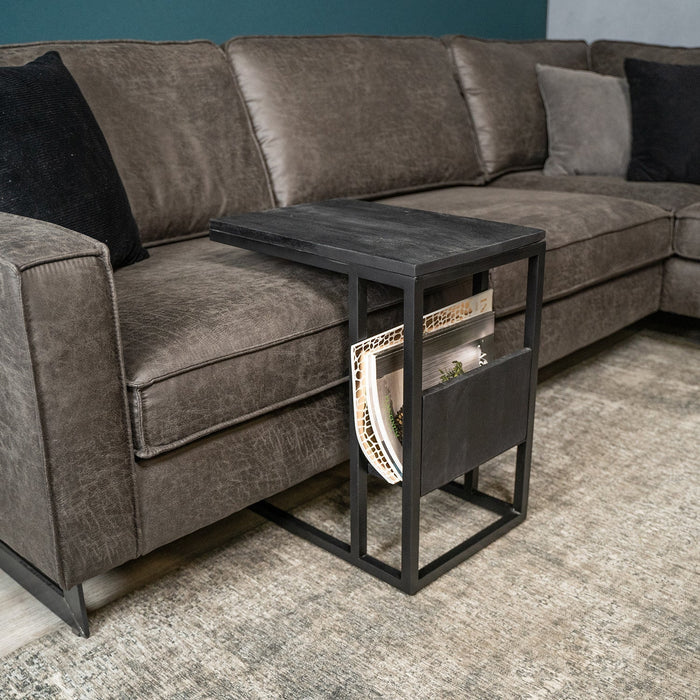 Laptoptisch Yara | Schwarzes Mangoholz