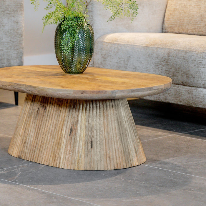 Couchtisch Lund | Naturfarbenes Mangoholz