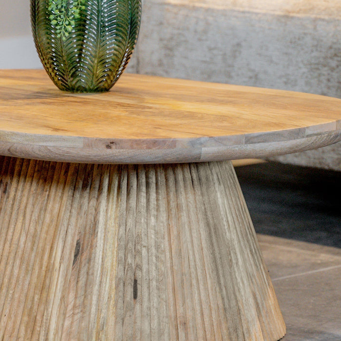 Couchtisch Lund | Naturfarbenes Mangoholz
