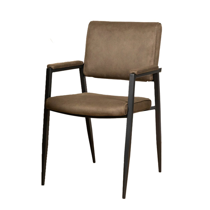Esszimmerstuhl Bodie – Bequeme Mikrofaser in stilvollem Army-Design für ein elegantes Esszimmer