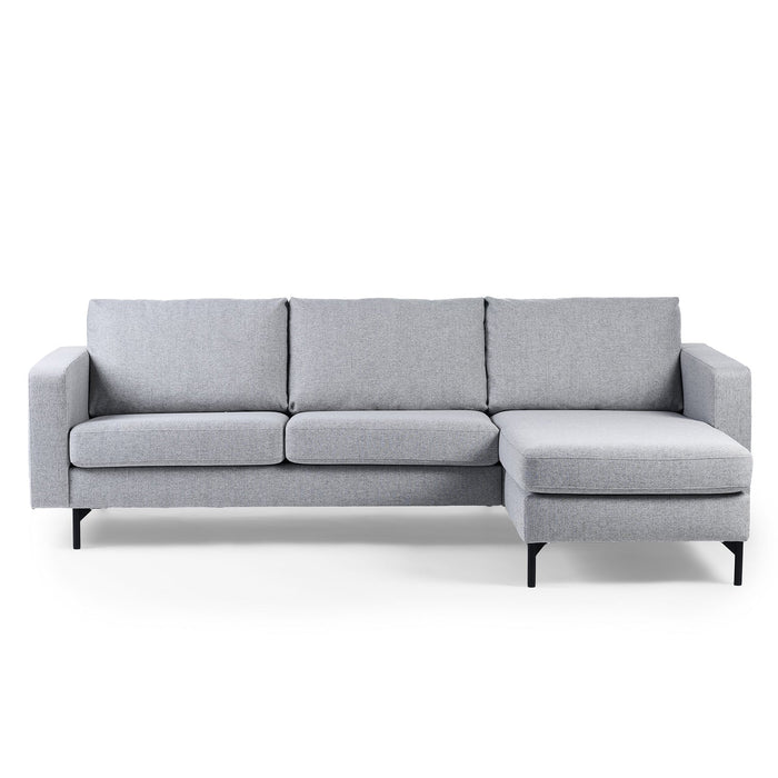 Klik Klik Oslo | Graues Textil | Lange Bank L+P