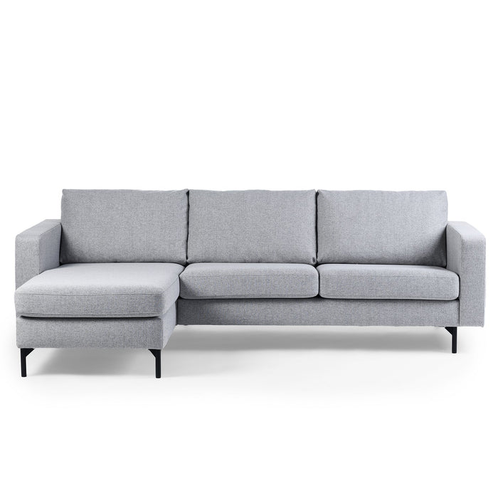 Klik Klik Oslo | Graues Textil | Lange Bank L+P