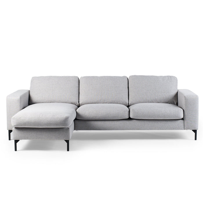 Eckbank Tracy | Grau Valente | Langer Sessel L+P