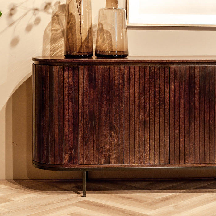 Schrank Noor | Nussbaumholz mit Mango