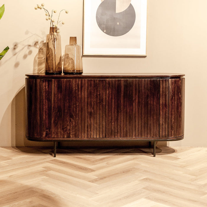Schrank Noor | Nussbaumholz mit Mango