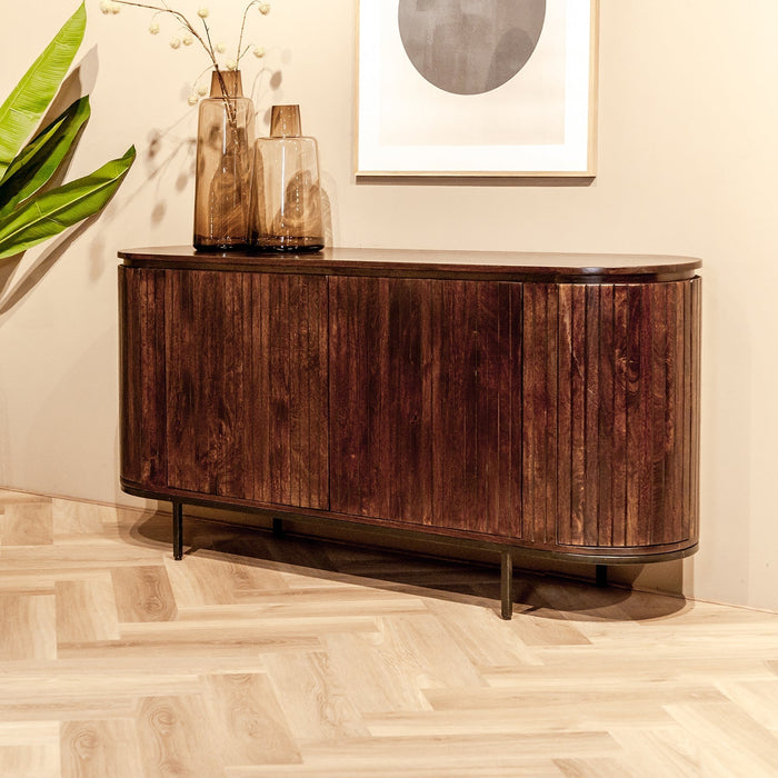 Schrank Noor | Nussbaumholz mit Mango