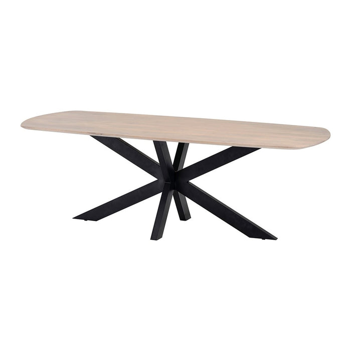 Esstisch Akagi | Dänisch oval | Mahagoni Ashblond