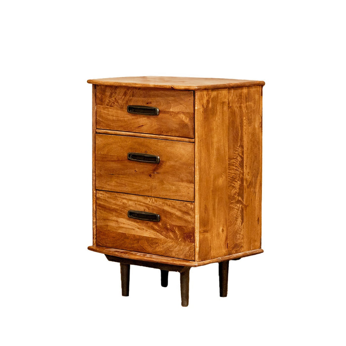 Elias 55 cm Kommode | Natürliches Mangoholz