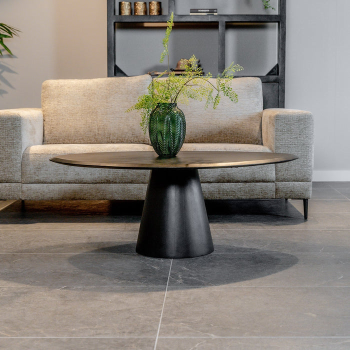 Couchtisch Flare | Schwarzes Mangoholz