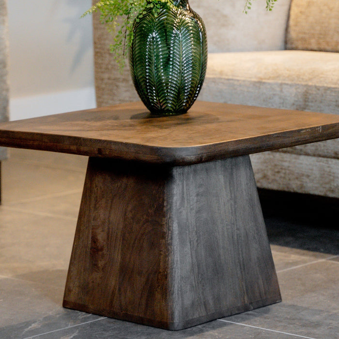 Couchtisch Stockholm | 60 cm | Braunes Mangoholz