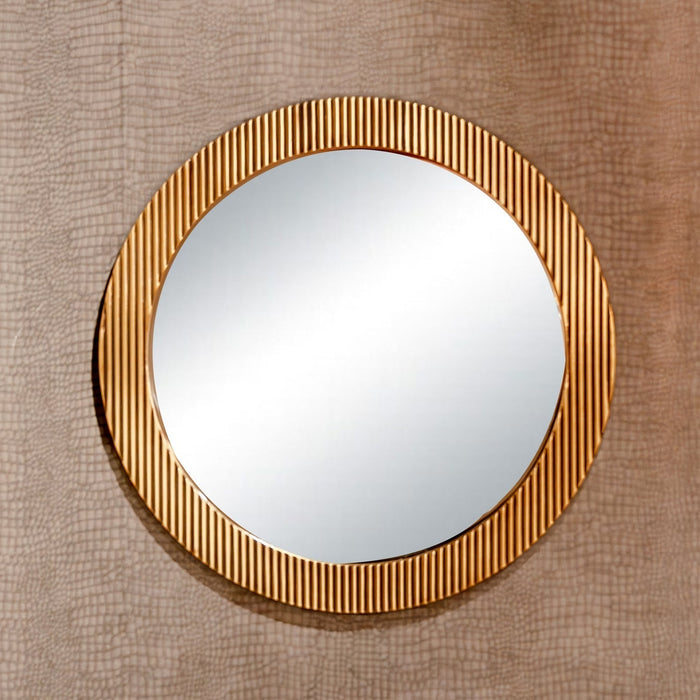 Spiegel Ironville | Rund | Gold