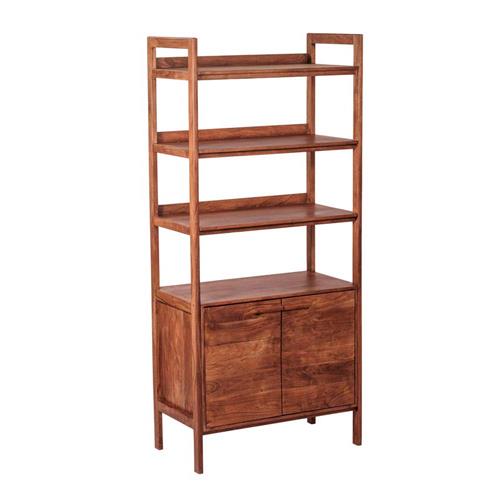 Wandschrank Falcone | Nussbaumholz und Akazienholz