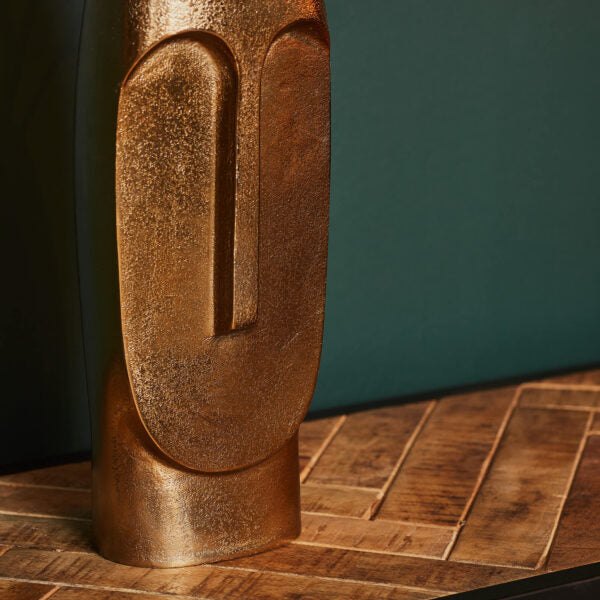 Vase Liv | Gold Aluminium