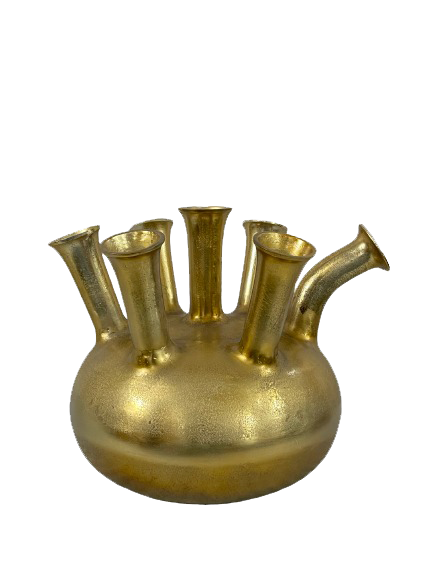 Vase Zeven Richtingen | Gold Aluminium
