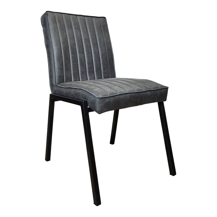 Eleganter Esszimmerstuhl Tivoli in stilvoller Graphitfarbe für ein modernes Esszimmer
